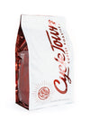 Cycle Town Coffee Roasters 5 LB. Bag Back & Side View