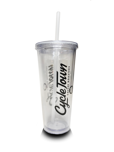 TUMBLER, CLEAR 20 OZ.